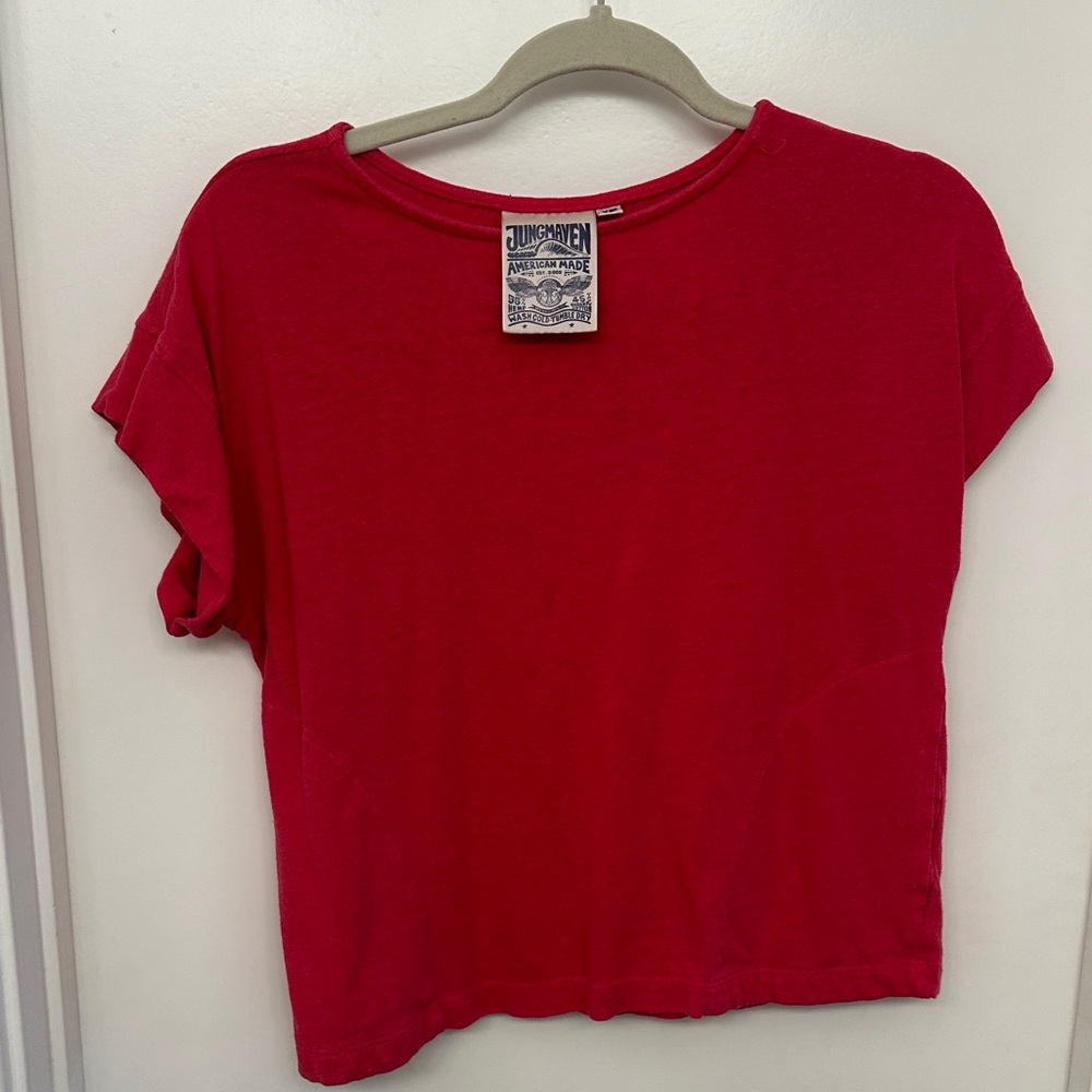 Jungmaven Taos Top - Sunset Coral